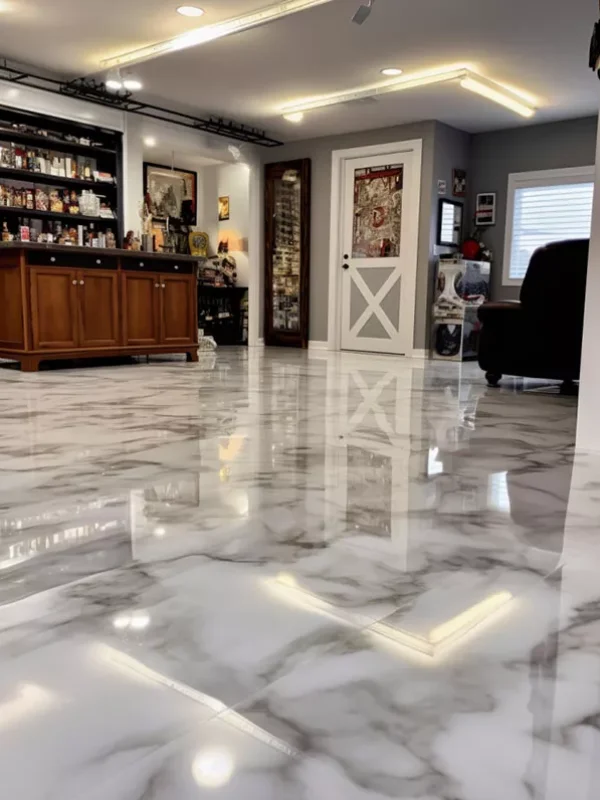 metallic white marble 1